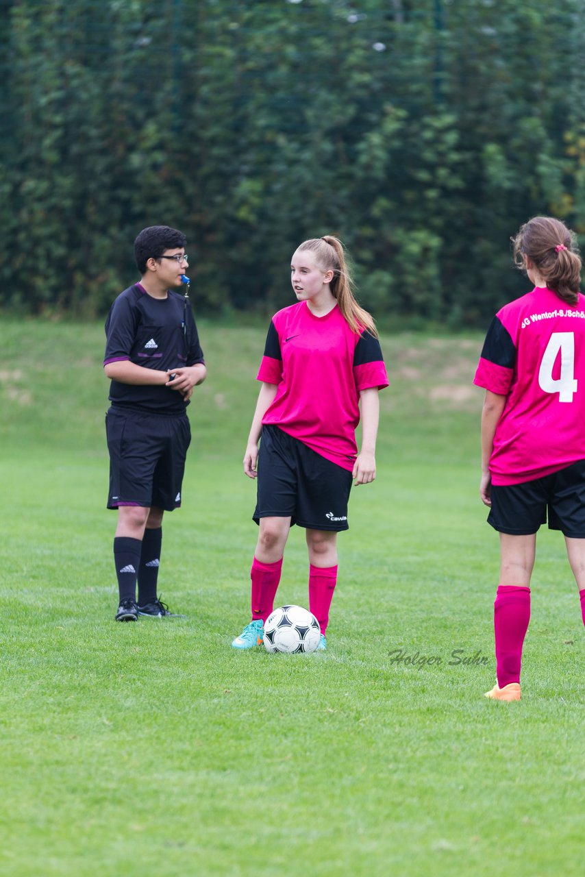 Bild 301 - B-Juniorinnen FSG BraWie 08 - JSG Sandesneben : Ergebnis: 2:0